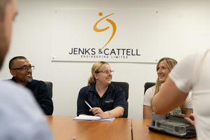 Staff at Jenks & Cattell Engineering Ltd