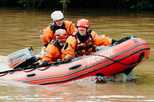 West Mercia Search and Rescue - Stuart Tyrer, Dean Andrews and Ben Rivett.