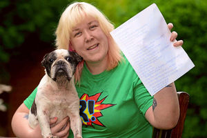 Supporting image for story: Shropshire owner writes bucket list . . . for her dog