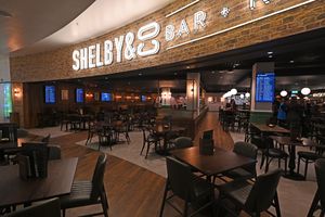 Shelby & Co is located in the airport's main departure lounge