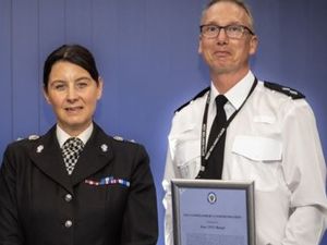 Supporting image for story: Quick-thinking police officers open up on moment they saved seriously ill man's life in Tipton