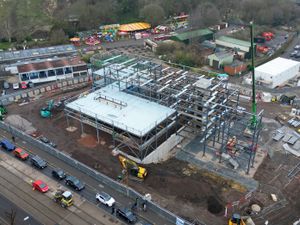 Supporting image for story: Skyline of Dudley changing as work on new health college campus continues apace