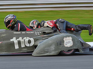 Supporting image for story: Racing is heaven sent for Andy Haynes