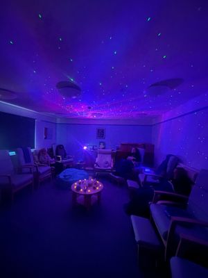 Sensory room at Bushey Fields Hospital