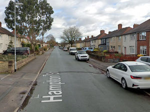 Hampton Street, Cannock, where the incident took place