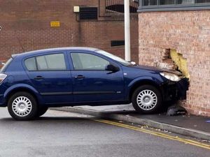 Supporting image for story: Freak car accident — in pictures
