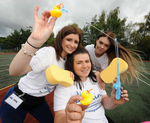 Jess Cramb, Lucy Parke, and Chloe Ball