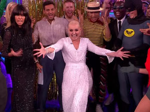 Supporting image for story: Emotional return to Strictly Come Dancing for Amy Dowden