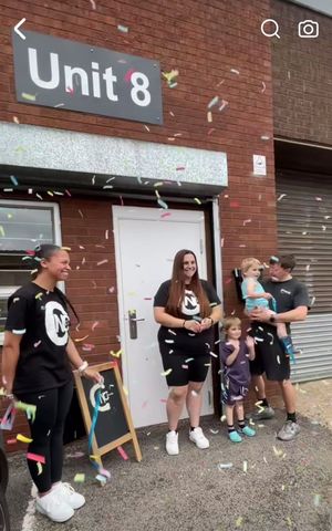 Opening day at the new studio. Photo: CNCDance