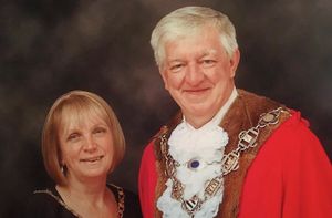 Proud role for town – Outgoing Shrewsbury Mayor and Mayoress Phil and Carol Gillam