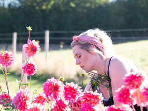 Supporting image for story: Flower farmer to give society talk