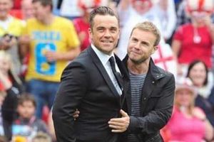 Supporting image for story: Robbie Williams and Gary Barlow release a single