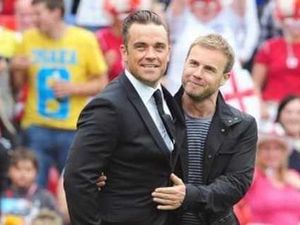 Supporting image for story: Robbie Williams and Gary Barlow release a single