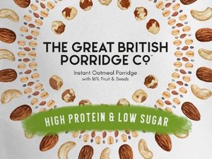  The Great British Porridge Co has breakfast covered with its High Protein and Low Sugar instant oatmeal porridge.