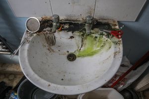 Chris Considine's flat in Nuneaton, Warwickshire on July 9 2025. 