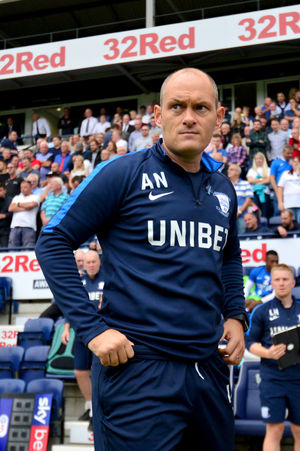 Preston North End manager Alex Neil