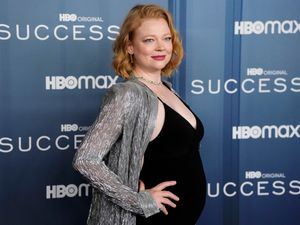 Supporting image for story: Sarah Snook reveals pregnancy at Succession series four premiere