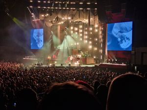 The light show was a big part of the show