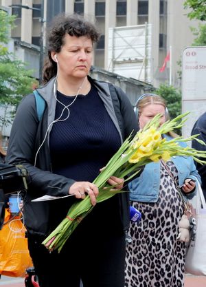 Fans at the Black Sabbath Bridge. Photo: Joseph Walshe/SWNS