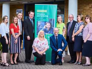 Supporting image for story: Lawyers raise hundreds for Telford Samaritans