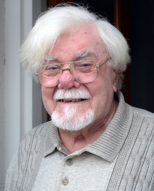 Alan Bickley, 92, who lived in Bridgnorth during the early war years 