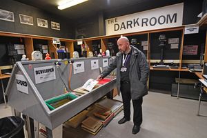 James takes a look at the dark room he learned many skills around photography in