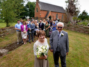 Supporting image for story: Shropshire Covid survivor finally says 'I do' after 102 days in hospital