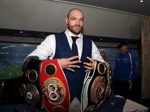 Supporting image for story: Tyson Fury on his way to Birmingham