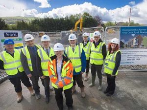 Supporting image for story: Work begins on Newtown apartments for elderly and vulnerable