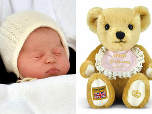 Supporting image for story: Shropshire teddy maker's royal bears are a triumph - but Charlotte proves the bookies wrong