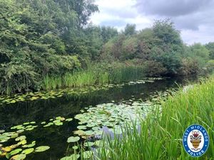 The baby boy was found in the Wryley and Essington Canal at Rough Wood Country Park, near Willenhall, Walsall, in May 2021