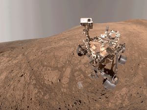 Mars Rover Selfie