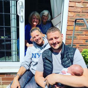 The first family photo