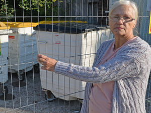 Supporting image for story: Moves to clear rubbish at derelict Willenhall garages after claims rats were seen