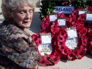 Supporting image for story: Hero of the Shropshires honoured far from home