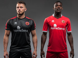 Supporting image for story: Walsall launch home and away kits for 2017/18 season