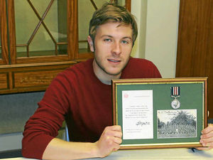 Supporting image for story: Rare bravery medal to go up for auction