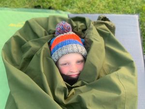Supporting image for story: Boy, eight, to sleep in his garden for 100 nights for Captain Tom 100