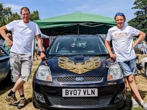 Supporting image for story: Smokey and the Bandit-inspired school chums to race across Europe for cancer charity