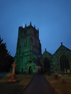 St Oswald's Church in Oswestry. Photo: David Davies