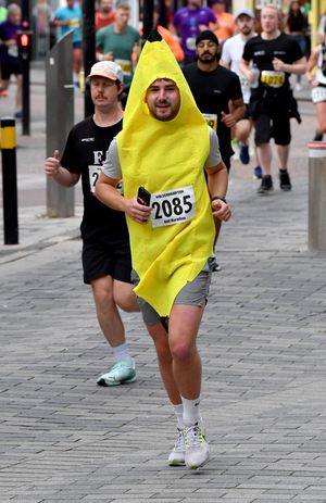 What a nana! This runner will be glad the mercury is not rising