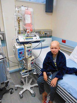 Brave – Lloyd in his hospital room