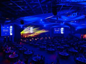 The room all set for Robert De Niro in Birmingham. Picture from: Twitter @iambendave