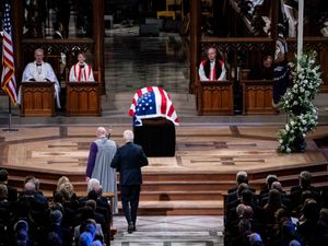 Supporting image for story: Jimmy Carter lauded for humility and service at Washington funeral