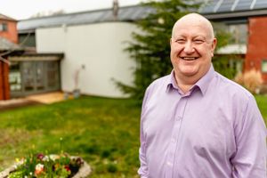 Logan Khan at St Giles Hospice