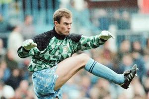 Way back when - Jonathan Gould during his days playing for Coventry City in the 1990s.