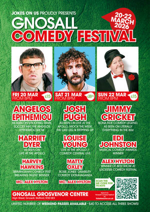 The Gnosall Comedy Festival lineup in full