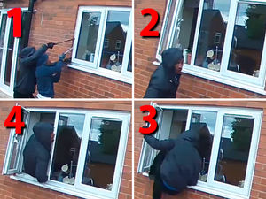 Supporting image for story: WATCH: Burglars break into Black Country home directly in front of CCTV camera