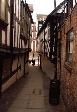 Grope Lane in Shrewsbury.