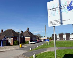 Wrockwardine Wood Arts Academy, in New Road, Telford